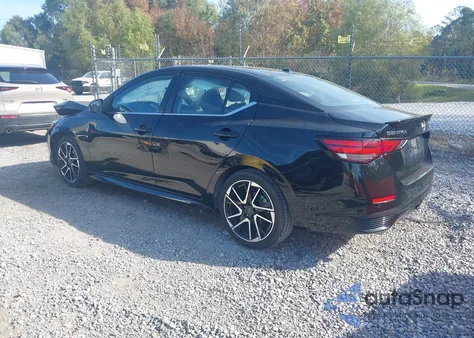 2025 Nissan Sentra Sr z USA, uszkodzony, nr VIN 3N1AB8DVXSY308307